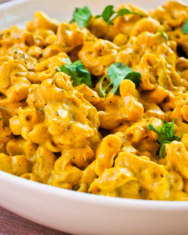 Masala Pumpkin Mac & Cheese VEGAN